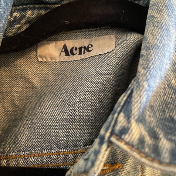 Acne cropped Jean jacket - Picture 4 of 4